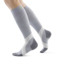 Bauerfeind Compression Socks Ball & Racket long silver 1pc